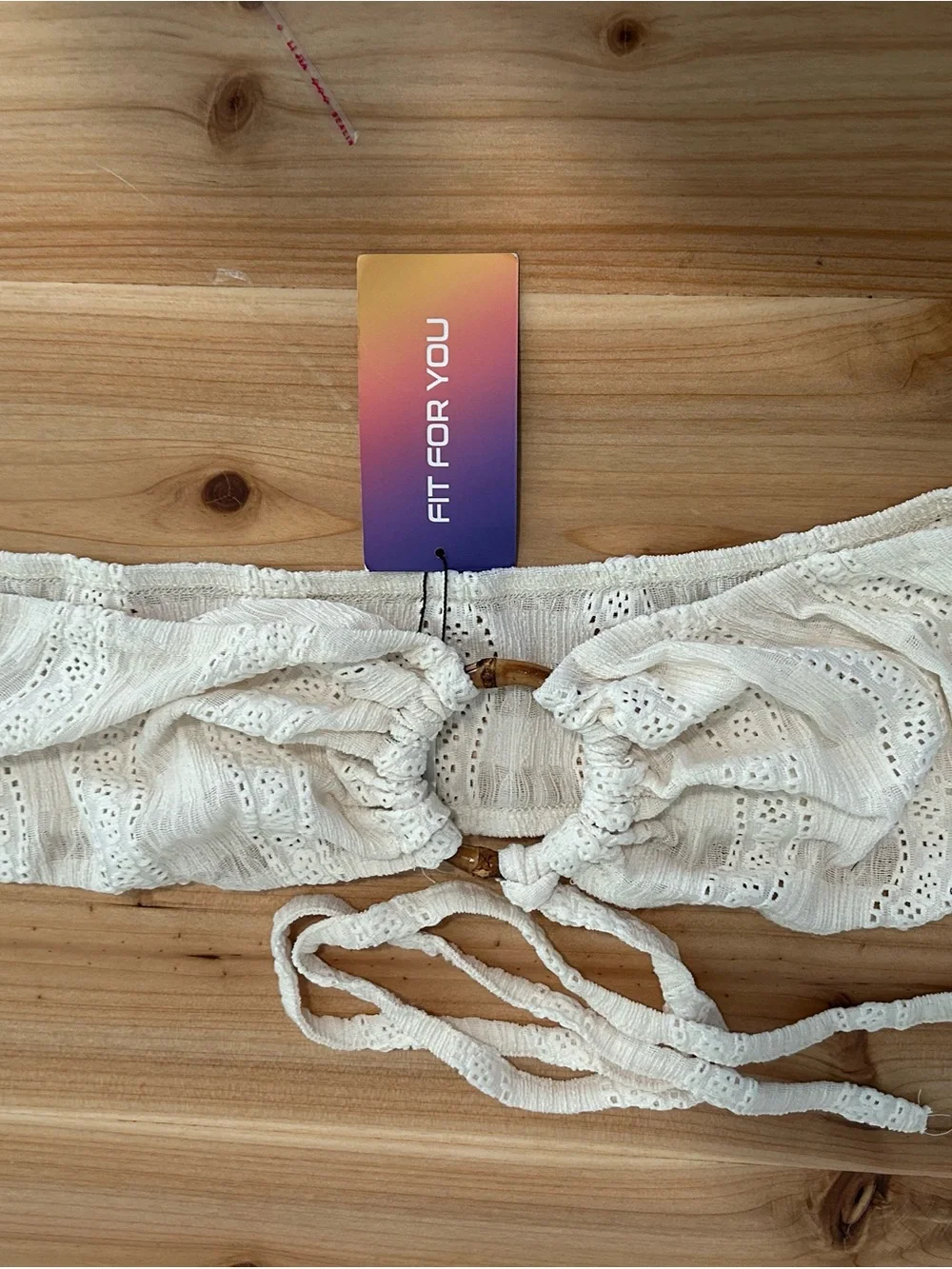 Fit For You Boho Beach Vacation Cottage Core 3x Eyelet Two Piece Skirt Set NWT